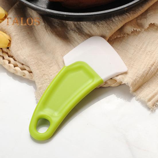 Silikonová špachtle opakovaně použitelná nepřilnavá kuchyňská pomůcka se závěsným otvorem lehká žáruvzdorná škrabka na potraviny pro čištění litinové pánve