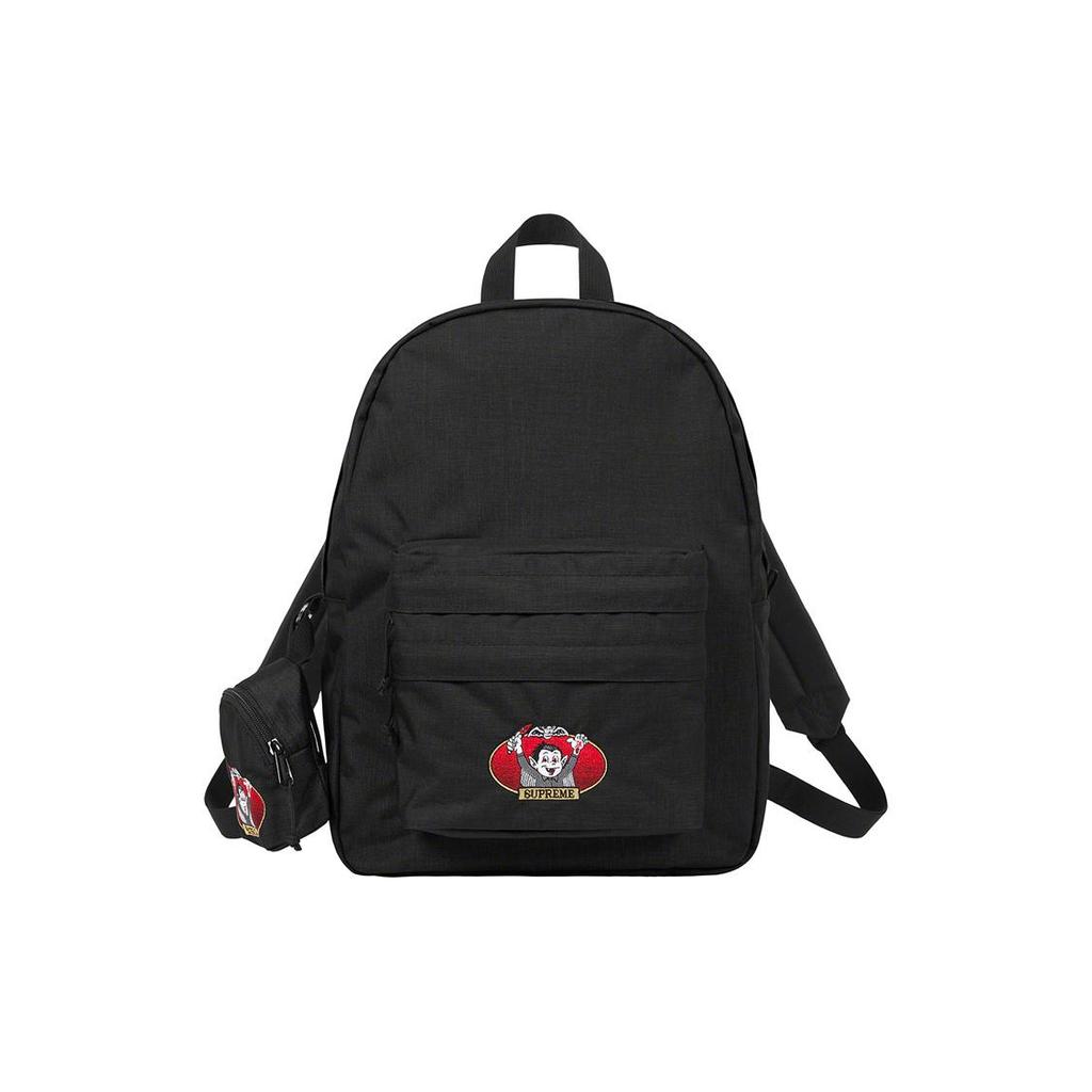 Supreme SS21 Embroidery Combo Bag, Backpack Regular Men's Black SUP-SS21-775