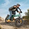 Electric Bike ENGWE EP-2 BOOST 3.0 20" 250W Motor Foldable City Ebike 48V 13.5AH 7 Speed LCD Display Top Speed 25Km/h Green
