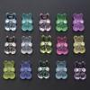 30pcs/lot 11x18mm Mini Bear Acrylic Beads Transparent Colorful Cute Bear Loose Beads For DIY Necklace Earrings Jewelry Supplies