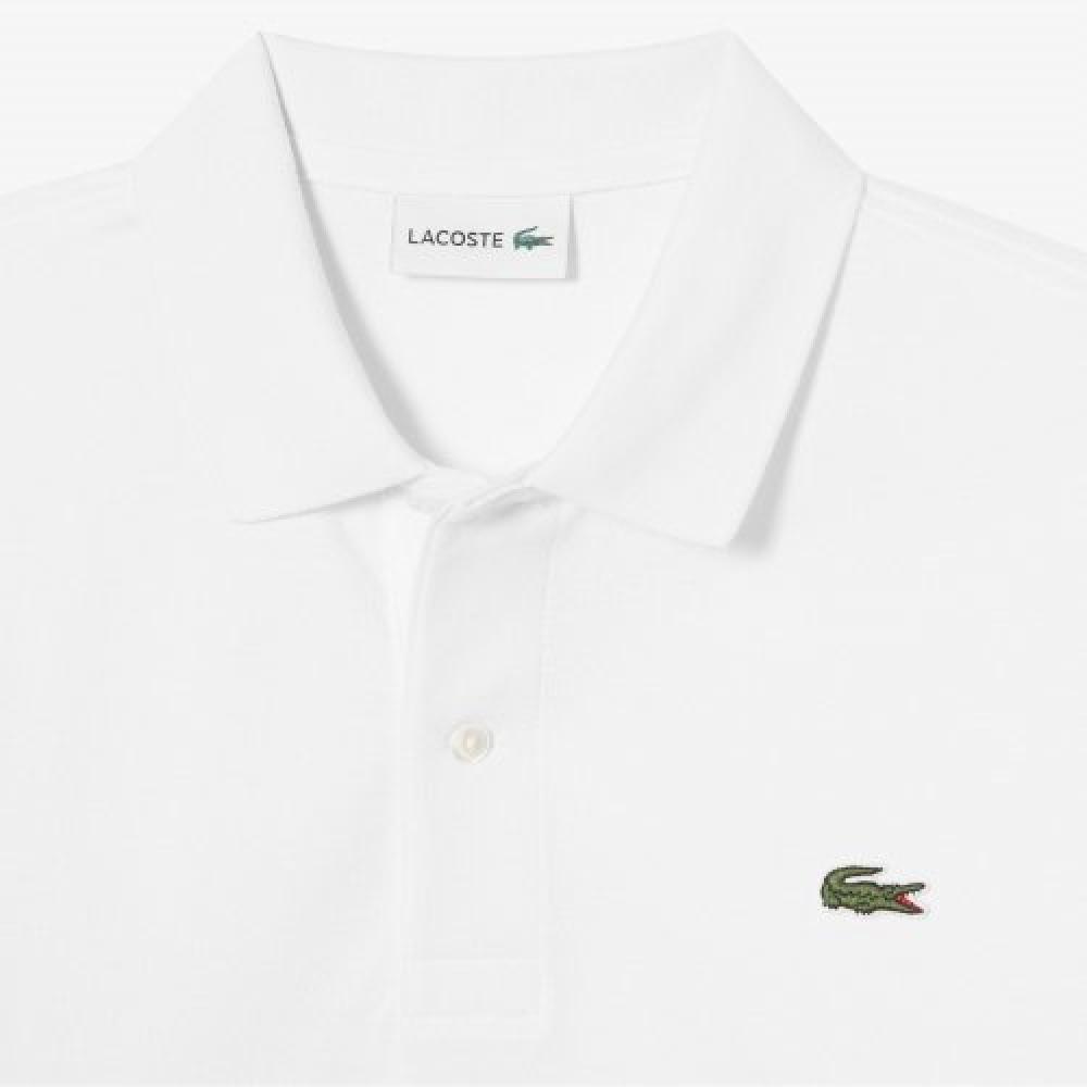 LacoSte Men S French Regular Fit baSic Short Sleeve Polo [white]