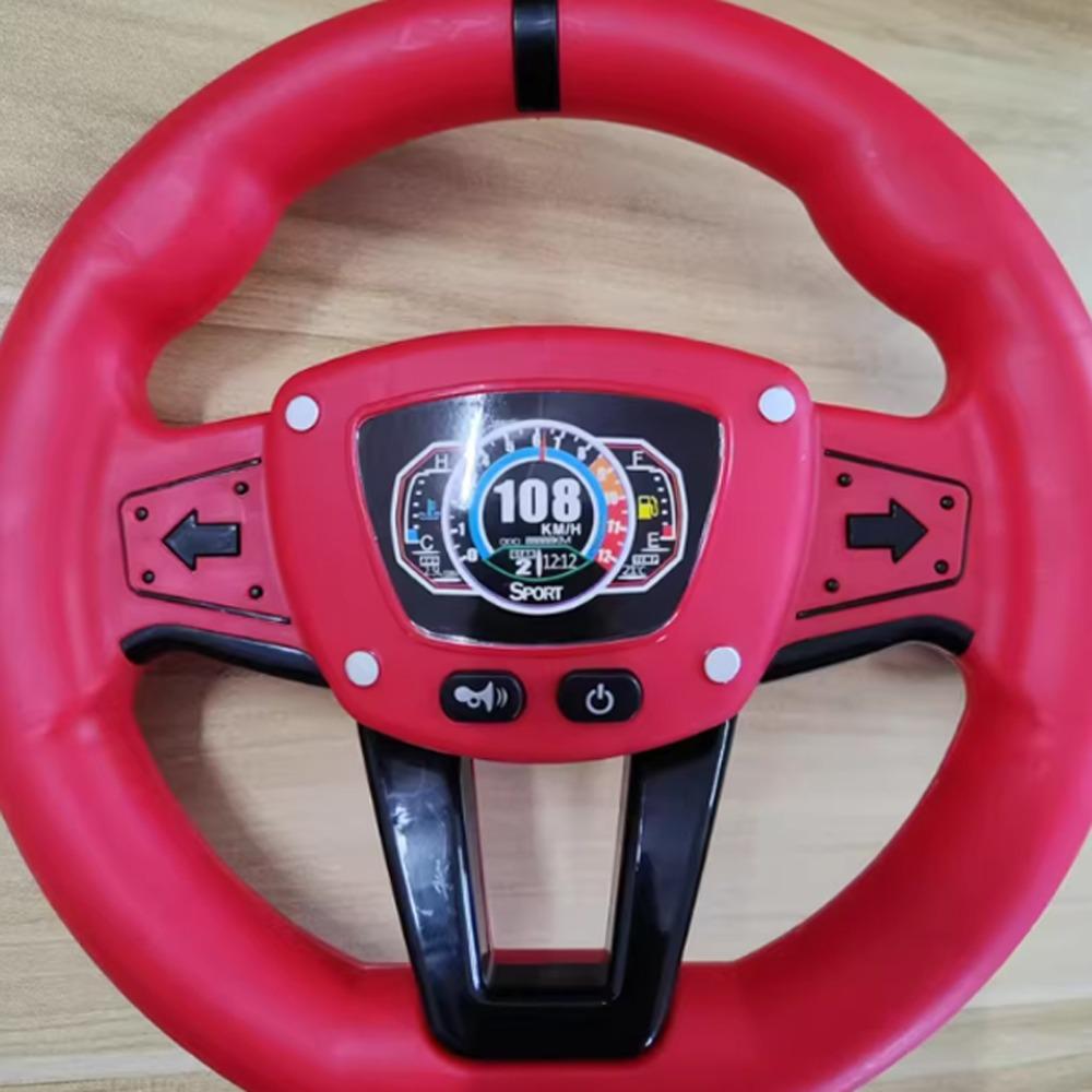Multi Functional Simulation Steering Wheel Toys Montessori Simulate Driving Car Toy  Kids Toys