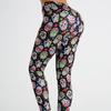 New Women's Skull Print Yoga Pants High Waist Exercise Fitness Pants Exercise Yoga Women