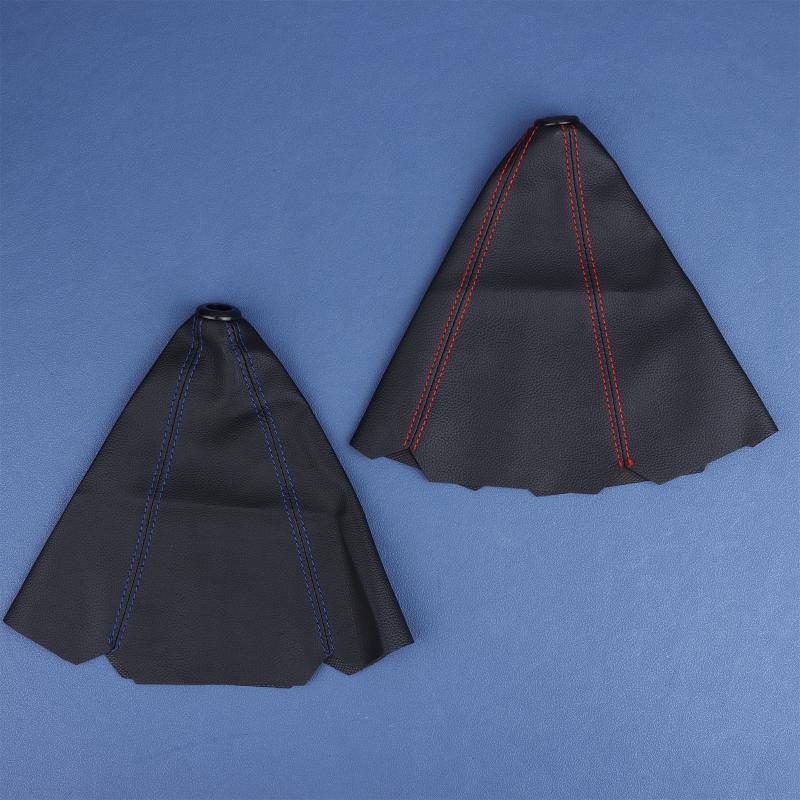 Multiple Styles Universal Pu Leather Car Gear Shift Collars Auto Manual Stick Shifter Knob Boot Cover Gaiter Accessories