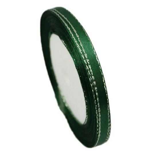 6mm Silver Edge Ribbon for Cake & Gift Box, 22m Roll