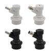 Homebrew Cornelius Beer Keg Ball Lock Disconnect Dispenser Liquid Gas Connector Barbed/Threaded Mouth 1/4'' Barware Replacement