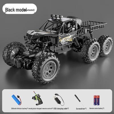 Six-Wheel Alloy RC Stunt Crawler