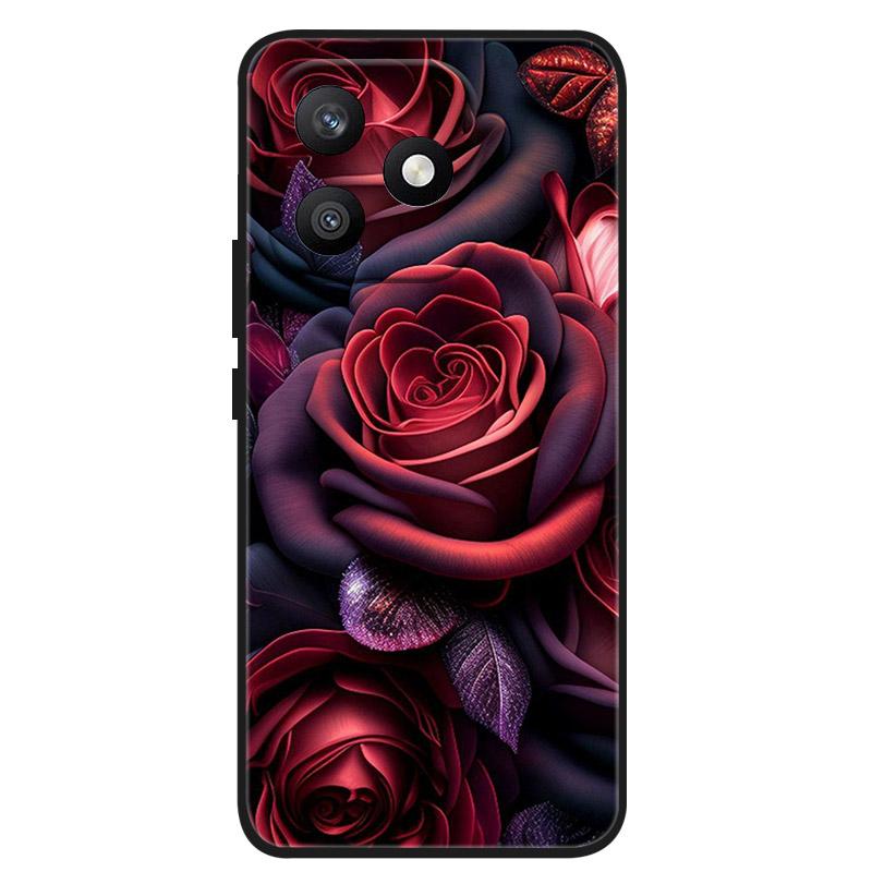 For Honor X8D Case Fashion Animal Painted Silicone Phone Back Cover For Honor X8d 4G 2026 Cases Soft TPU Shockproof Bumper Funda
