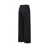 FILA Fleece Lined Warm Fashion Classic Simple Casual Golf Comfortable Versatile Loose Knit Sports Pants Women bottoms Deep-Black A11W615610FBK