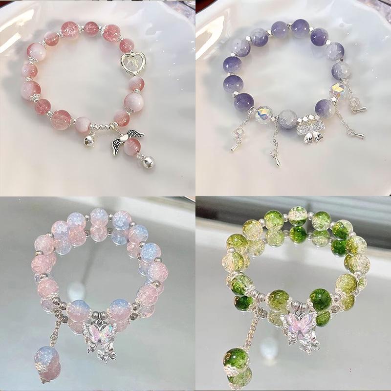 

Браслет-кисточка с кристальной бабочкой в китайском стиле - Роскошные сказочные украшения для женщин 18 cm