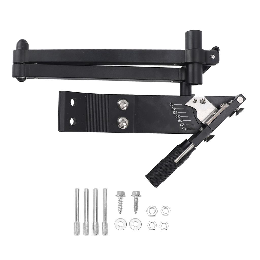 Lawn Mower Blade Sharpener 15 To 45 Degree Adjustable Comfortable Handle for Lawn Mower Blade Red