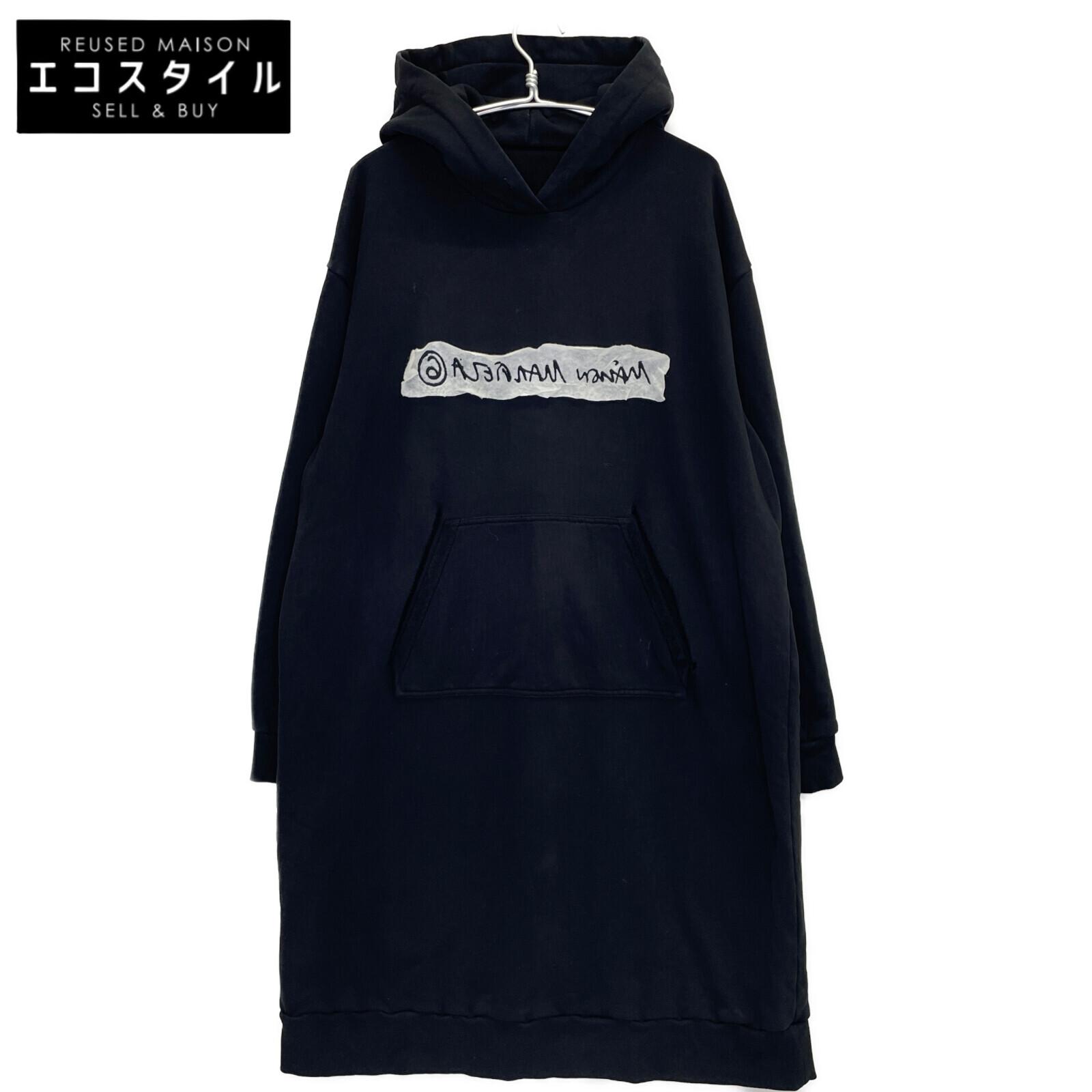 

MM6 Black 21AW S62CT0158 Reversible Hoodie Dress dress L blackUsed