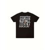 Men's Anime Graphic T-Shirt - Funny "Wiggy Wiggy I'm Gettin' Jiggy" Print T-Shirt - Black T-Shirt with Orange Text - Casual Crew Neck Concert Item