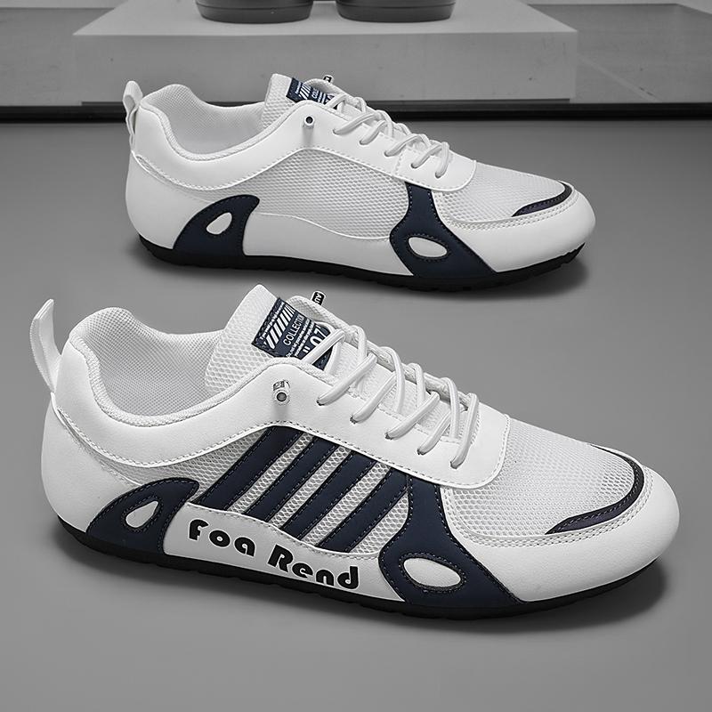 Men's casual sports shoes, tennis loafers, running breathable and fashionable flat shoes, men's