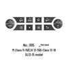 Mercedes-Benz C-Class/M-Class/G-Class/GLK/CLS/CLK/GL A/C Switch Repair Kit