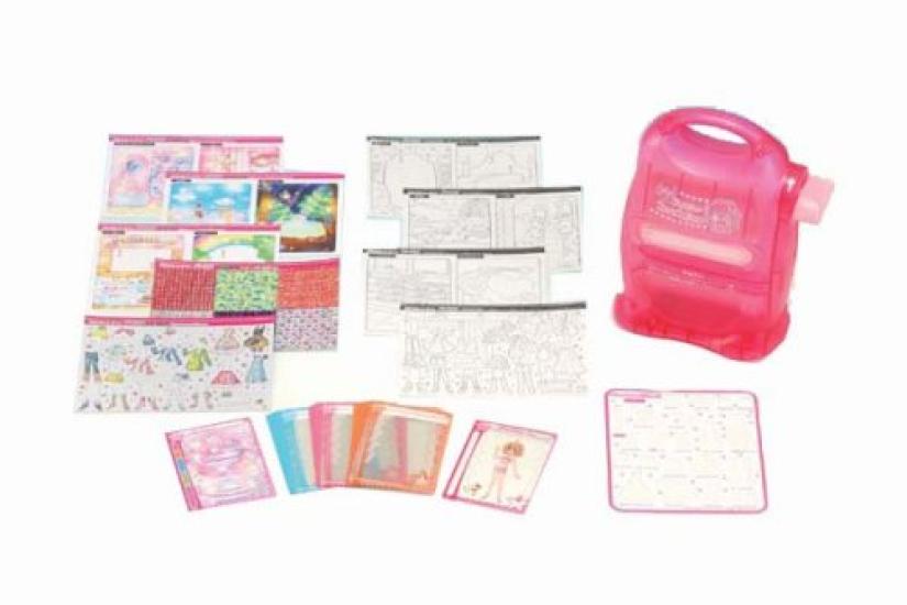 Kirarin Revolution Kirarin Milfee Card Maker Premium Pink