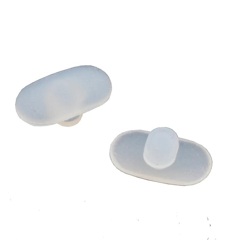 

10Pairs(20pcs) Anti Slip Silicone Nose Pads For Eyeglasses Sunglass Glass Spectacles Eyewear insert eyewear nose pad белый