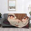 Anime Breathable Super Warm Soft Blanket for Bedding Travel Blanket Flannel