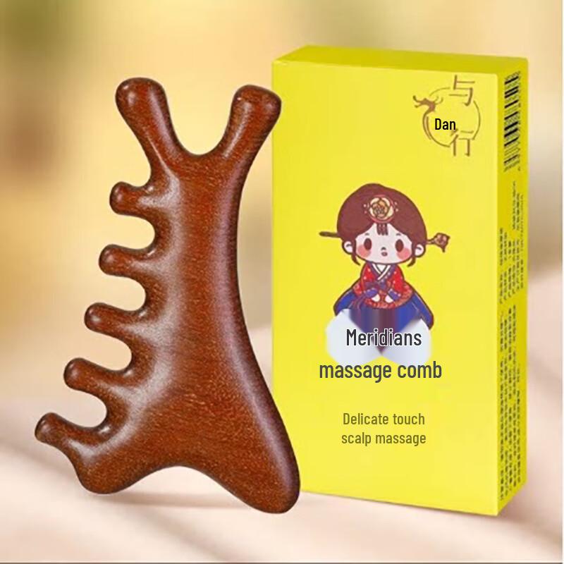 Sandalwood Meridian Massage Comb