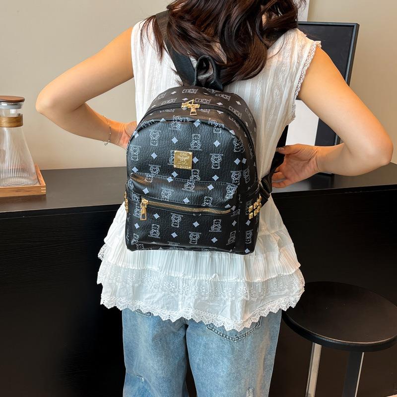 Summer New Beautiful Trend Backpack, Student Class Schoolbag, Commuting To Work Versatile Portable Shoulder Bag