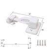 1 Pcs Caravan Door Holder Door Lock Rotating Latch Door Stop For Caravan Furniture For Camper Cargo Furniture Hardware Home