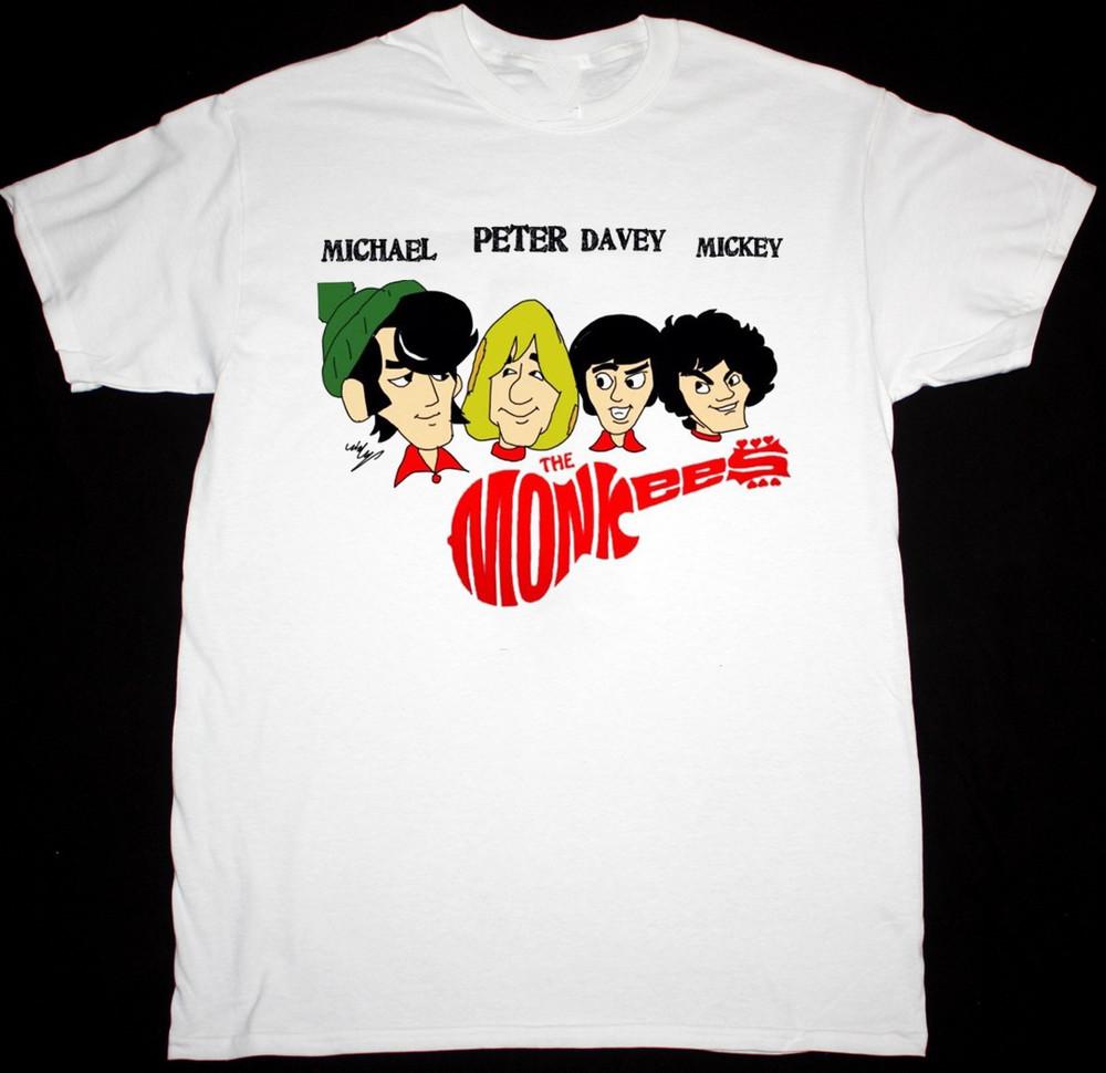 

New The Monkees Funny Gift For Fan Short Sleeve White Size S to 5XL Shirt Unisex T-Shirt XL