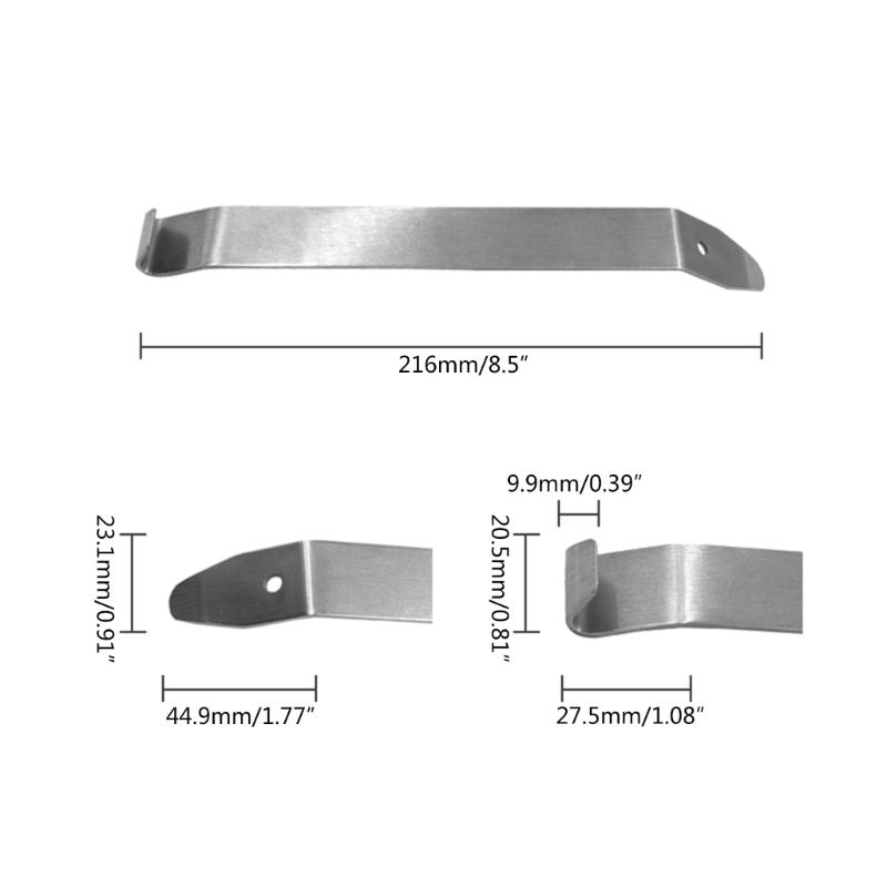 Auto Trim Removal Tool Metall für Auto-Panel Dashboard Radio Navigation Polster Demontage Innen Außen Hebeln