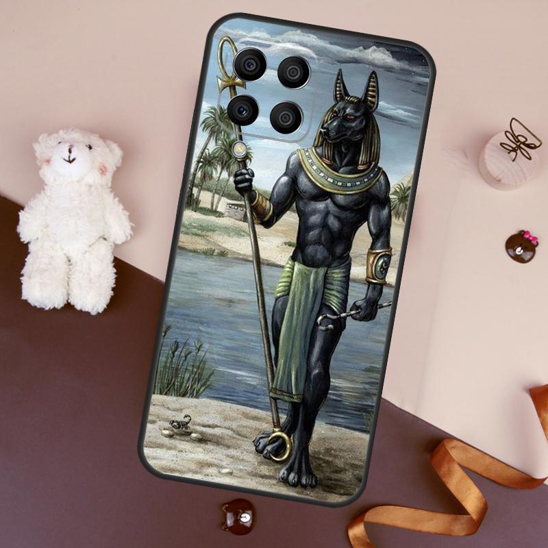 Anubis Ankh Pharaoh Case For Samsung Galaxy M13 M54 M34 M14 M56 M36 M16 M31 M11 M53 M12 M32 M52 M35 M55 M15 M06
