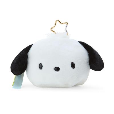 (SANRIO) Bolsa em formato de rosto prêmio de personagem com janela 2ª edição Pochacco Pochacco 11,5 x 20 x 7 cm Personagem 325741