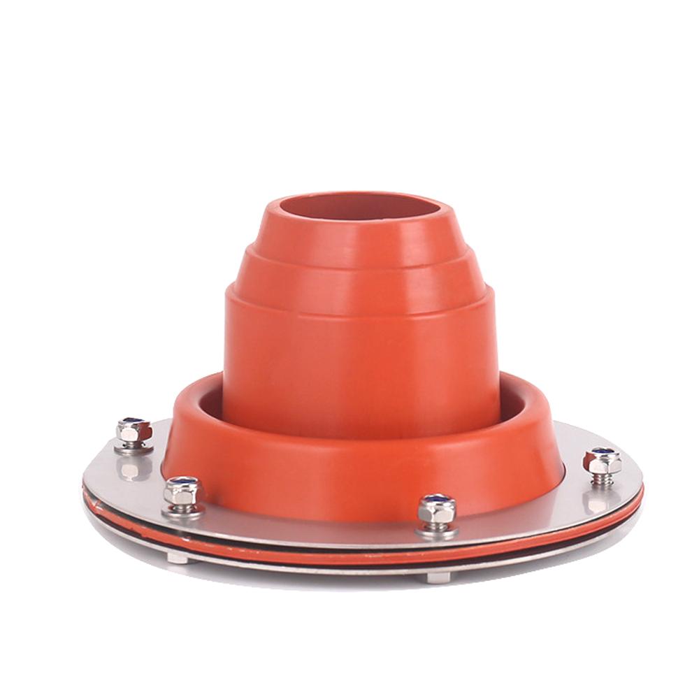 Stove Jack Kit for Tent Flexible Roof Silicone Metal Roofing Tube Flashing High Temperature Resistance Anti Scalding