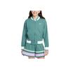Nike Jacket Zipper Color Block Loose Kids Jackets Coastal-Blue FV0193-361