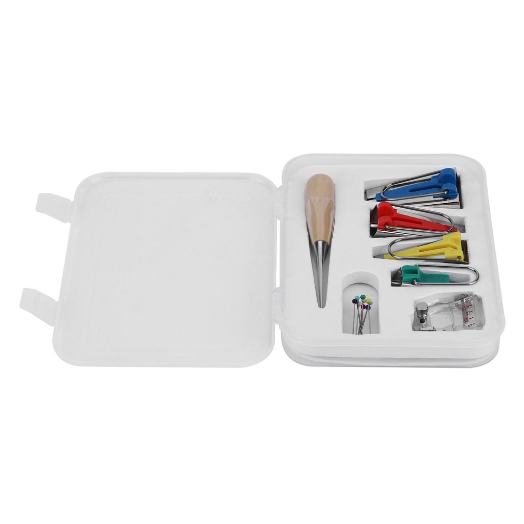 Multifunction Fabric Bias Tape Maker Set DIY Splicing Sewing Quilting Binding Tool Set