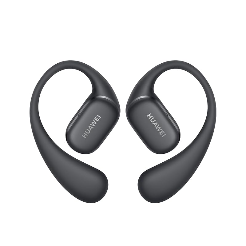 

HUAWEI FreeArc open year wireless earphones ear hook Bluetooth Comfortable fit IP57 waterproof 28 hours playback Compatible with iOS/Android black