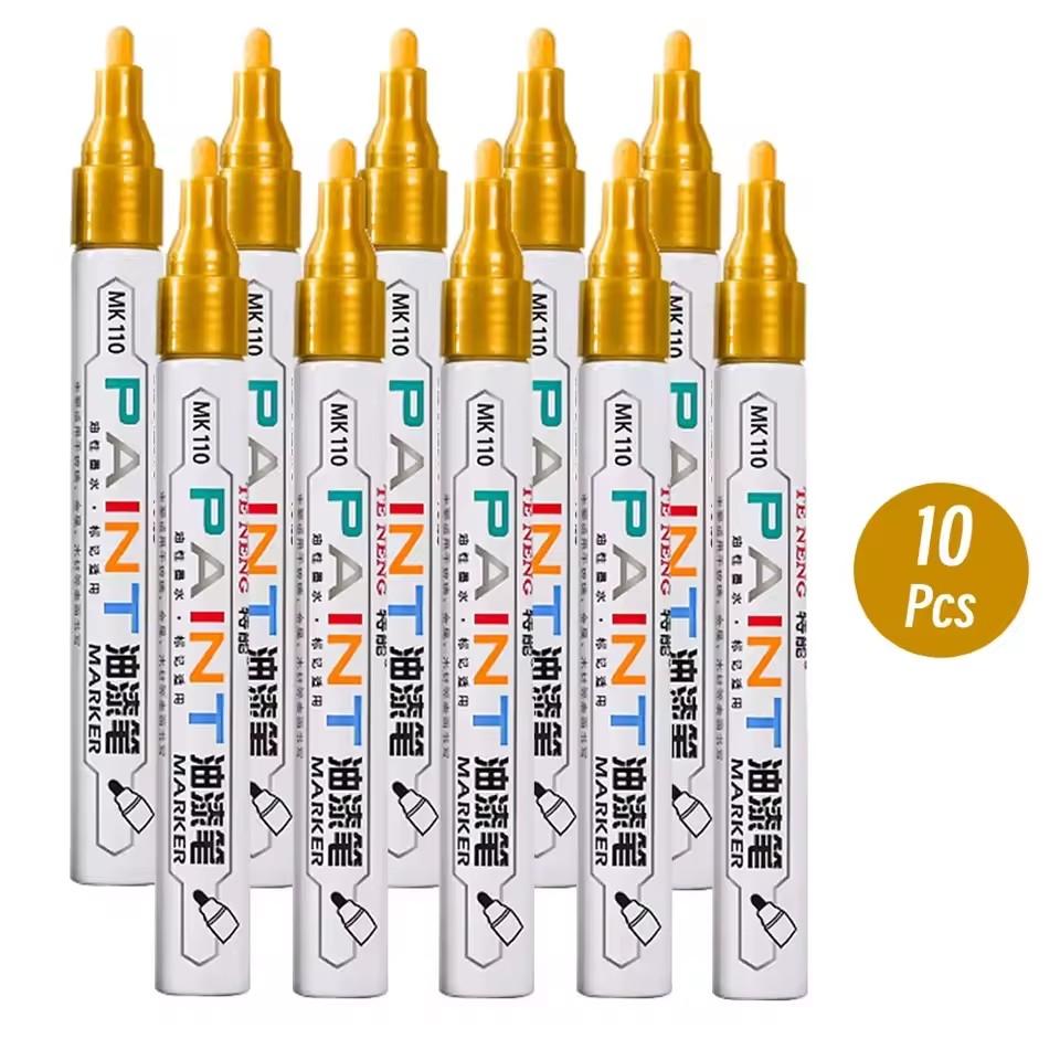 

MOBIDEA Auto Wheel Tyre Touch-up Marker Pens Waterproof and Non-Toxic Car Scratch Repair Paint Pen Quick-Dry