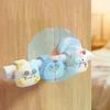 Stopper Cartoon Style Silicone Doorstop Anti-damage Wall Protector Protection Mat Anti-collision Pad Door Handle Crash Pad+