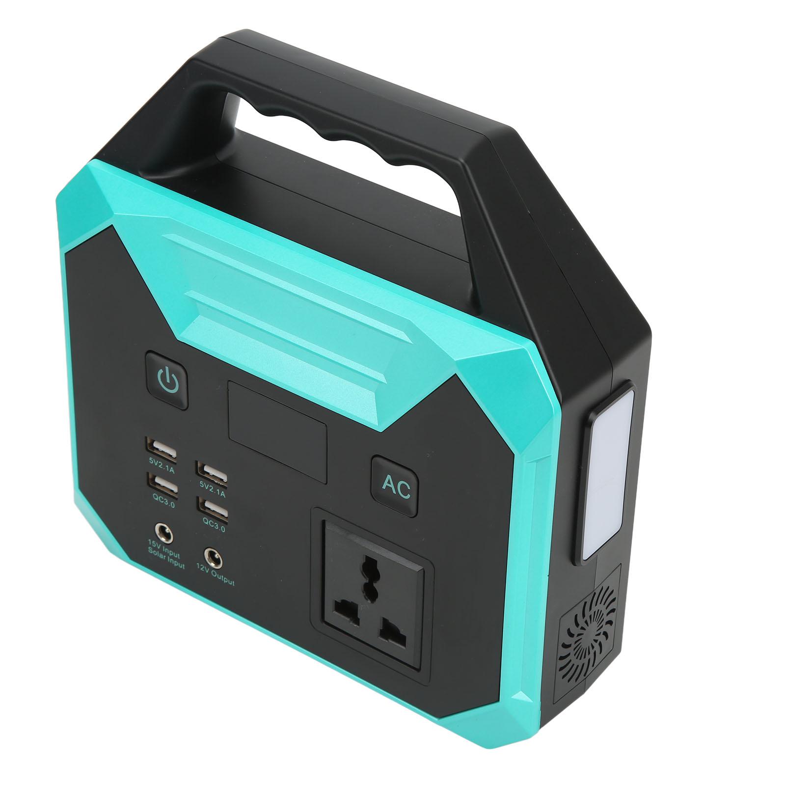 

Портативная электростанция литий-полимерный аккумулятор 40800 мАч солнечный генератор синусоида 100 Вт