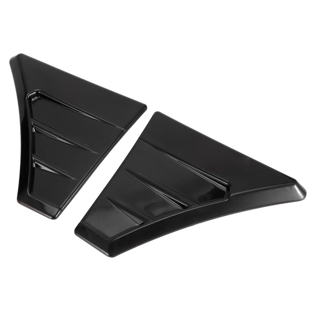 2Pcs Wing Vents Cover Auto Side Body Trim Decor Sticker Refit for ST Style Fit for Ford Focus MK 2