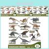Realistic Miniature Dinosaur Models Triceratops Stegosaurus Velociraptor Pterosaur Pvc Collectibles