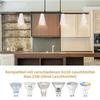 Lampe suspendue - NETTLIFE - 4 ampoules - Blanc - Métal - Culot GU10