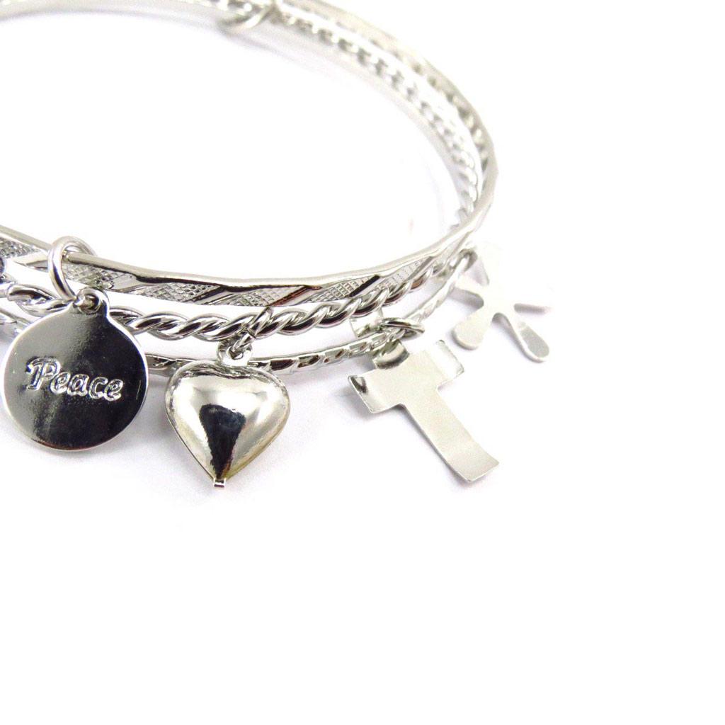 Les Trésors De Lily [J6336] - Bransoletka projektanta 'Choreografia Szczęścia' srebrna