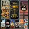 America Route 66 Phone Case For Samsung Galaxy A16 A26 A36 A56 A15 A14 A13 A55 A54 A53 A35 A34 A33 A25 A24 A23 A05S A04S A03S