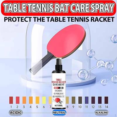 Tafeltennis Bat Schoonmaakset Verwijder Stof Maakt Tafeltennis Racket Rubber Schoonmaker