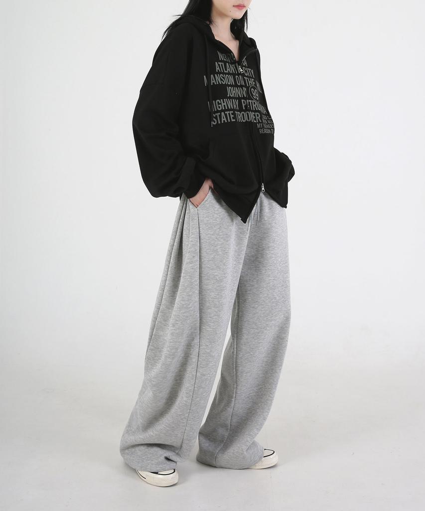 UMM Women'S Side Pintuck Wide Training Pants 4 Colors