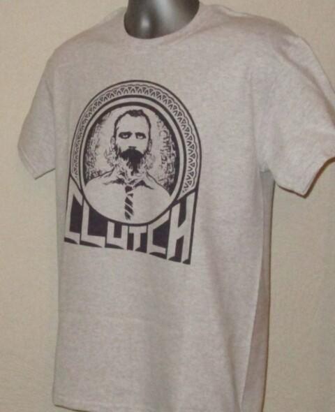 Clutch Burning Beard T-shirt Music Hard Rock Metal Kyuss Fu Manchu Mastodon R410 L