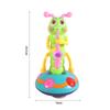 LED Electric Music Toy Interactive Dancing Caterpillar Toy Saxophone Caterpillar Toy  Kids Toddlers