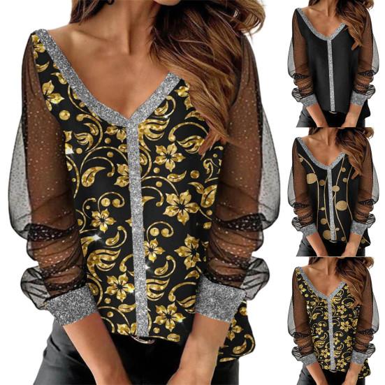 Damen Blazer Durchsichtig Mit Spitze - Schmale Passform Business Casual