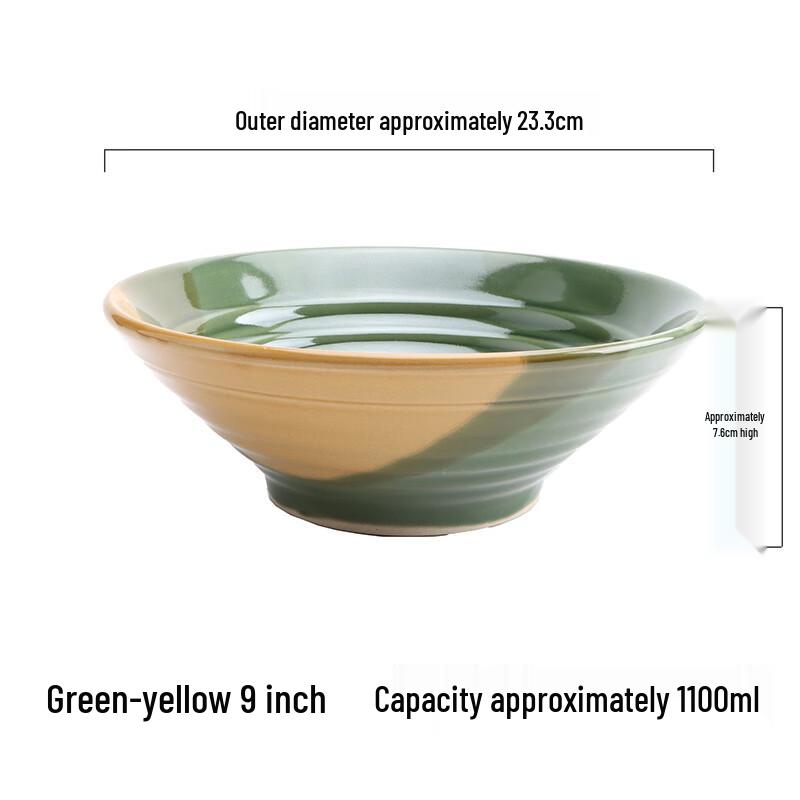 

Chinese Douli Ceramic Ramen Bowl