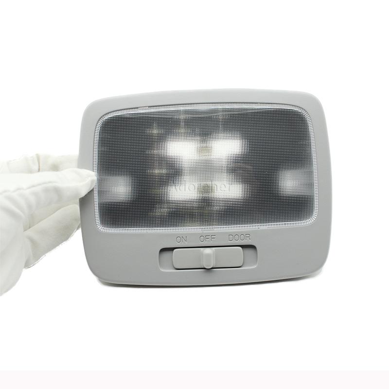 Gray Car Rear Interior Reading Light Indoor Ceiling Reading Lamp for KIA Sportage 2005-2010