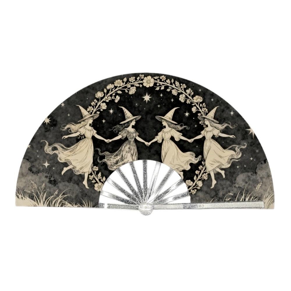 Handheld Kung Fu Fan 33cm 13in Folding Hand Fan Chinese Style Large Hand Fan Decoration