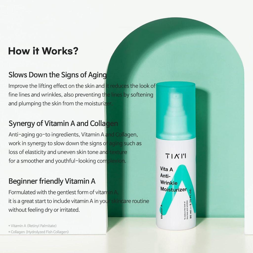 TIAM Vita A Anti Wrinkle Moisturizer 80ml